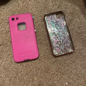 Two cell phone cases iphone 7